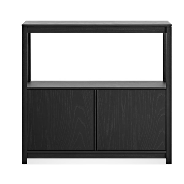 Blu Dot Open Plan Small Low Bookcase with Storage Wayfair
